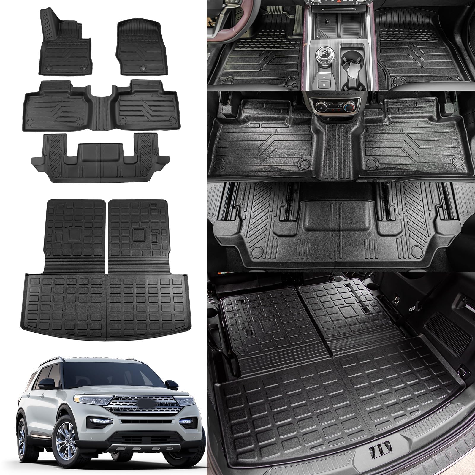 Amazon.com: Rongtaod Floor Mats Compatible with 2020-2025